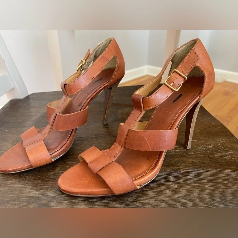 J. Crew heeled sandals